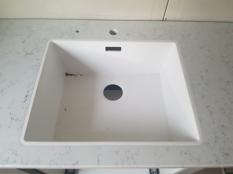 planmonterad håltagning noble carrara 30 mm