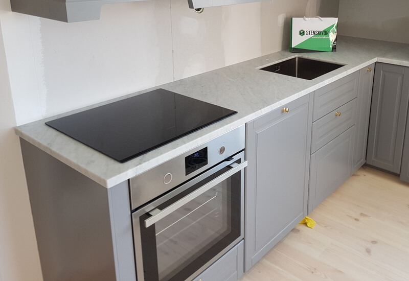 Övermonterad spishäll