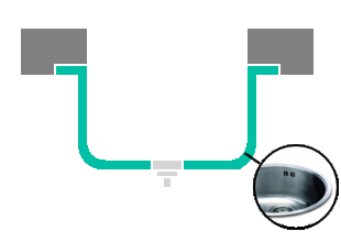 Illustration för rund underfräst diskhomontering